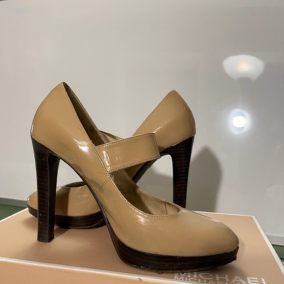 MICHAEL Michael Kors Davenport Mary Janes, Patent Leather, Size 8 - Picture 4 of 16